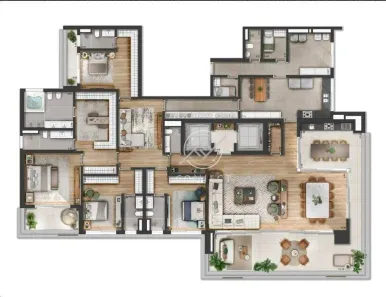 Apartamento com 4 Quartos à venda, 420m² no Alphagran Alphaville, Barueri