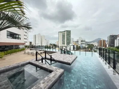 Apartamento com 2 Quartos à venda, 72m² no Guilhermina, Praia Grande