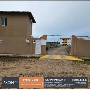 Apartamento com 3 Quartos à venda, 50m² no Jandaiguaba, Caucaia