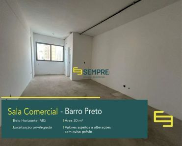 Sala Comercial à venda, 30m² no Centro, Belo Horizonte