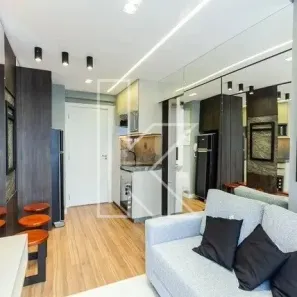 Apartamento com 1 Quarto para alugar, 27m² no Vila Nova Conceição, São Paulo