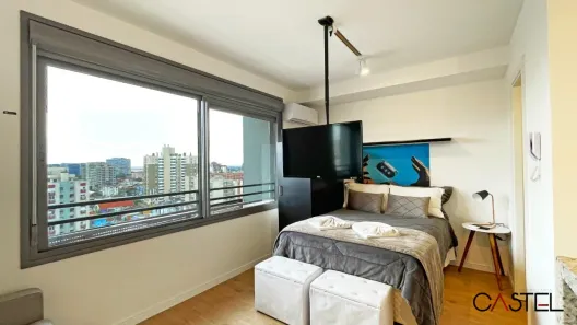 Apartamento com 1 Quarto à venda, 28m² no Farroupilha, Porto Alegre