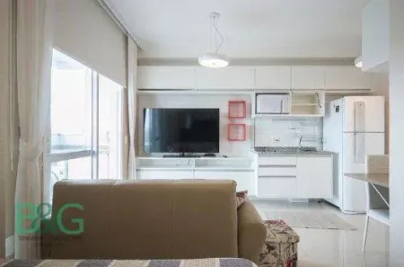Apartamento com 1 Quarto para alugar, 36m² no Santo Amaro, São Paulo