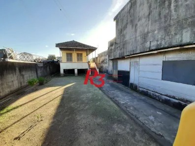 Lote/Terreno à venda, 476m² no Macuco, Santos
