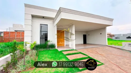 Casa de Condomínio com 3 Quartos à venda, 150m² no Setlife Mirassol, Mirassol