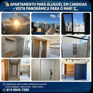 Apartamento com 2 Quartos para alugar, 58m² no Candeias, Jaboatão dos Guararapes