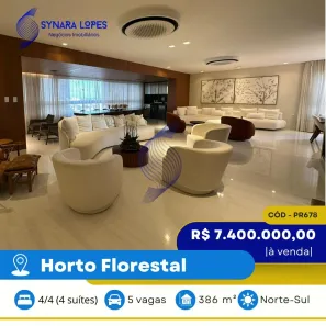 Apartamento com 4 Quartos à venda, 386m² no Horto Florestal, Salvador