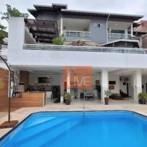 Casa de Condomínio com 5 Quartos à venda, 530m² no Charitas, Niterói