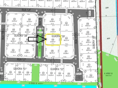 Lote/Terreno à venda, 314m² no Pedra Branca, Palhoça