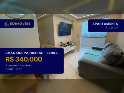 Apartamento com 2 Quartos à venda, 51m² no Chácara Parreiral, Serra