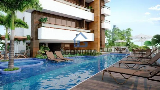 Apartamento com 2 Quartos à venda, 54m² no Mucuripe, Fortaleza
