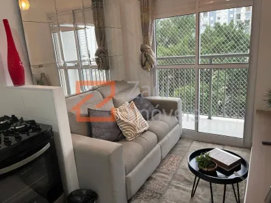 Apartamento com 1 Quarto para alugar, 28m² no Jardim Caravelas, São Paulo