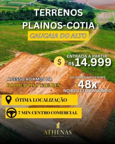Lote/Terreno à venda, 500m² no Jardim Santa Paula, Cotia
