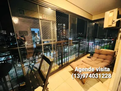 Apartamento com 3 Quartos à venda, 136m² no Gonzaga, Santos