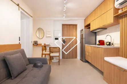 Apartamento com 1 Quarto para venda ou aluguel, 41m² no Jardim Botânico, Rio de Janeiro