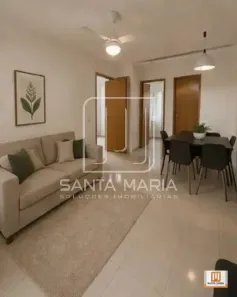 Apartamento com 2 Quartos à venda, 46m² no Conjunto Habitacional Jardim das Palmeiras, Ribeirão Preto
