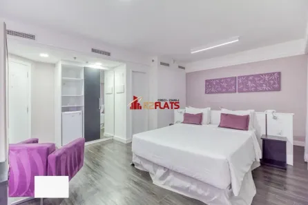 Flat com 1 Quarto à venda, 33m² no Moema, São Paulo