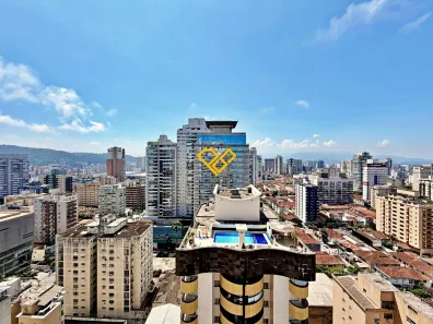 Apartamento com 2 Quartos à venda, 72m² no Gonzaga, Santos