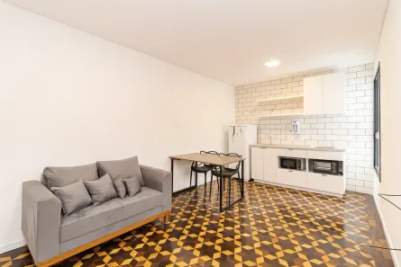 Apartamento com 1 Quarto para alugar, 43m² no Mercês, Curitiba