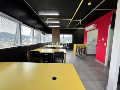 Sala Comercial para alugar, 57m² no Vila Belmiro, Santos