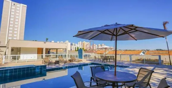 Apartamento com 2 Quartos para alugar, 47m² no Mansões Santo Antônio, Campinas