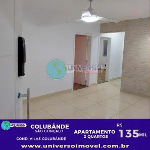 Apartamento com 2 Quartos à venda, 41m² no Colubande, São Gonçalo