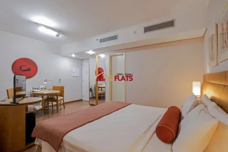 Flat com 1 Quarto à venda, 28m² no Indianópolis, São Paulo