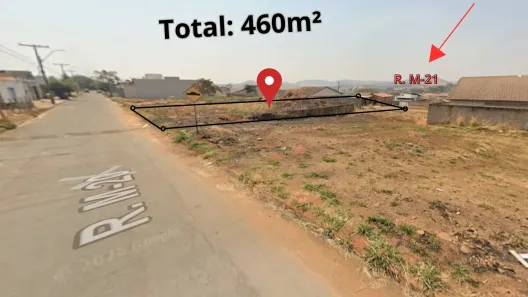 Lote/Terreno à venda, 460m² no Residencial Monte Cristo, Trindade