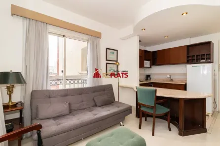 Flat com 1 Quarto para alugar, 33m² no Vila Olímpia, São Paulo