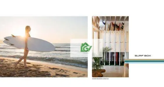 Apartamento com 2 Quartos à venda, 59m² no Balneário Gardem Mar, Caraguatatuba
