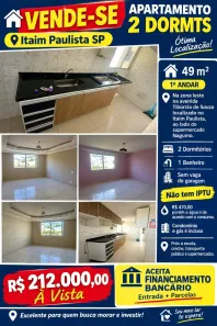 Apartamento com 2 Quartos à venda, 49m² no Itaim Paulista, São Paulo
