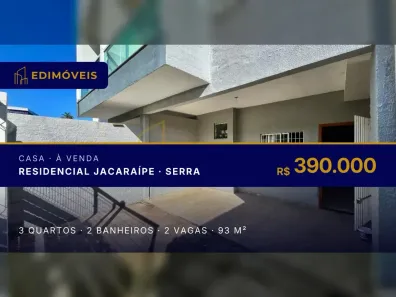 Casa com 3 Quartos à venda, 93m² no Residencial Jacaraípe, Serra