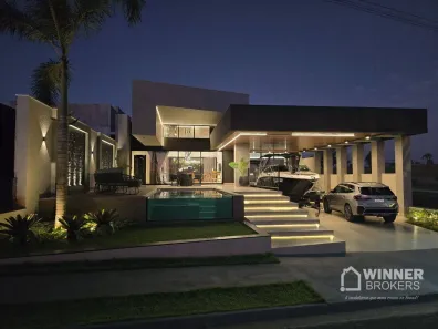 Casa de Condomínio com 4 Quartos à venda, 329m² no Resort Residence, Porto Rico