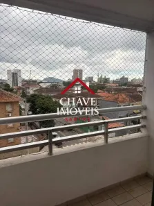 Apartamento com 2 Quartos para alugar, 58m² no Encruzilhada, Santos