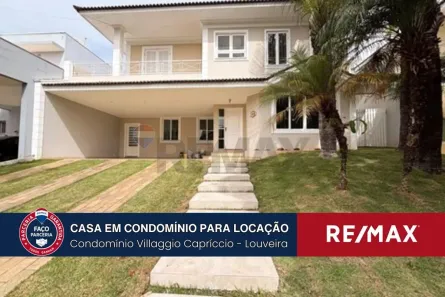 Casa com 3 Quartos para alugar, 315m² no Villaggio Capríccio, Louveira