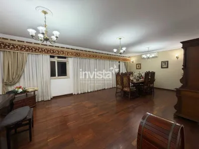 Apartamento com 2 Quartos para alugar, 124m² no Gonzaga, Santos