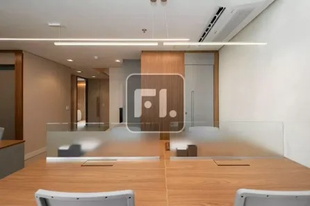 Sala Comercial para alugar, 223m² no Cidade Monções, São Paulo