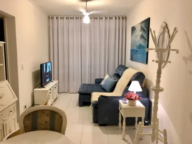 Apartamento com 2 Quartos para alugar, 63m² no Enseada, Guarujá