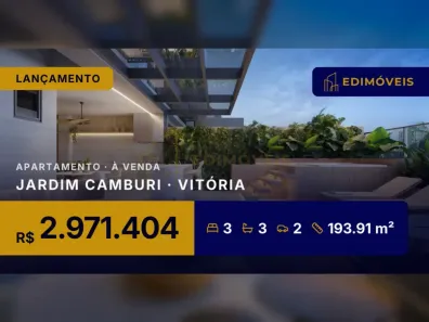 Apartamento com 3 Quartos à venda, 193m² no Jardim Camburi, Vitória