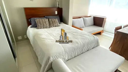 Flat com 1 Quarto para alugar, 42m² no Brooklin Paulista, São Paulo