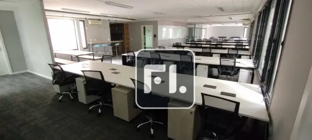 Sala Comercial para alugar, 266m² no Cidade Monções, São Paulo