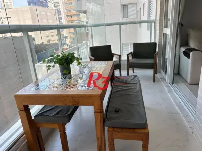Apartamento com 3 Quartos à venda, 101m² no Gonzaga, Santos