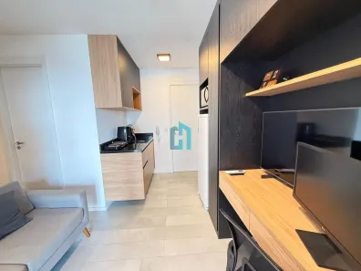 Apartamento com 1 Quarto para alugar, 27m² no Vila Nova Conceição, São Paulo