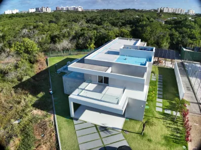 Casa de Condomínio com 6 Quartos à venda, 435m² no Busca Vida (Abrantes), Camaçari