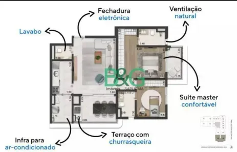 Apartamento com 2 Quartos à venda, 89m² no Vila Clementino, São Paulo