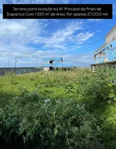 Lote/Terreno para alugar, 1550m² no Praia de Itaparica, Vila Velha