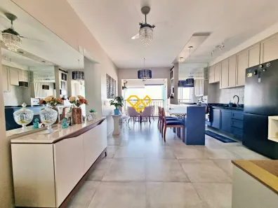 Apartamento com 2 Quartos para alugar, 72m² no Marapé, Santos
