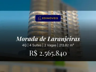 Apartamento com 4 Quartos à venda, 213m² no Morada de Laranjeiras, Serra