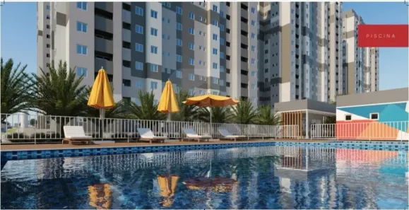 Apartamento com 2 Quartos à venda, 46m² no Laranjeiras, Uberlândia