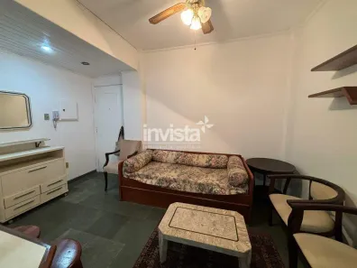 Apartamento com 1 Quarto para alugar, 60m² no Gonzaga, Santos